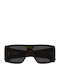 Ysl Unisex Sunglasses with Brown Tartaruga Plastic Frame and Brown Lens