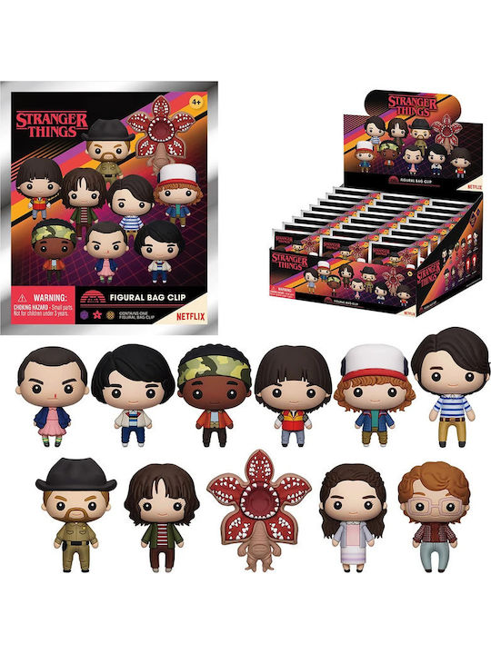 Monogram Stranger Things Series1 Blind Bag Random 3d Foam Bag Clips Figures Διάφορα Σχέδια 1τμχ 32500