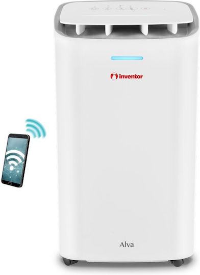 Inventor Alva Luftentfeuchter mit Kompressor Ionisator und Wi-Fi 16lt