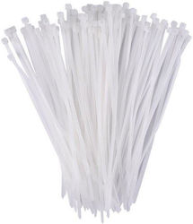 EL-Tech Plastik Kabelbinder in Weiß Farbe (1Stück) 133-293003050