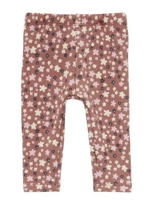 Kids Legging Long Dark Red