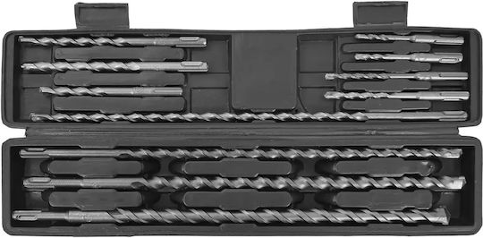 Verke Satz 11 Bohrer Hartmetall mit SDS Plus Schaft für Gemäuer