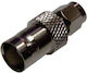 Ultimax V7820 Μετατροπέας SMA male σε BNC female Ασημί 1τμχ