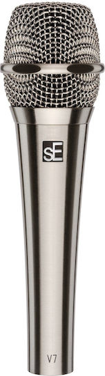 SE Electronics SE V7 Δυναμικό Microphone Handmade for Vocals in Silver Color
