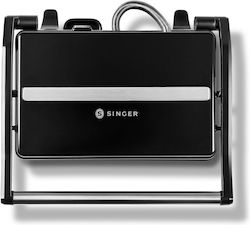 Singer Piano Black 750W για 2 Τοστ Μαύρη Singer Piano Black 750W για 2 Τοστ Μαύρη