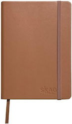 Skag Geregelt A5 Hellbraune Notizbuch Skag Geregelt A5 Hellbraune Notizbuch