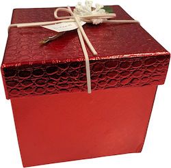 Geschenkverpackung Rot 13,5×12,5