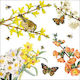 Decoupage Serviette 1 Stück Frühlingserwachen
