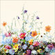 Decoupage Serviette 1 Stück Sommerliche Wildblumen