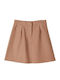 Kids' Skirt Checked Beige
