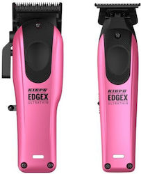 Kiepe Edgex Combo Set Σετ Κουρευτικής Μηχανής Ροζ