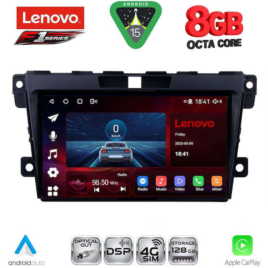 Lenovo Ηχοσύστημα Αυτοκινήτου για Mazda CX-7 2006-2012 (Bluetooth/USB/WiFi/GPS/Apple-Carplay/Android-Auto) με Οθόνη Αφής 9"