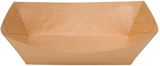 Σετ 250 Κουτιά Τροφίμων Kraft 10.5x7x4.2εκ.