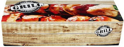 Einweg-Lebensmittelbehälter Steakhaus T24 Grill Großes Souvlaki 25x13x4,5cm 10kg