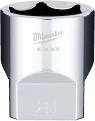 Milwaukee Καρυδάκι με Καρέ Υποδοχής 1/2" Διάμετρος 28mm