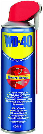 Wd-40 Straw Spray Corrosion Inhibitor 450ml 1pcs