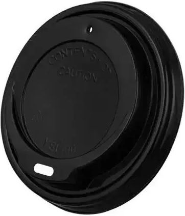 Капак За Отпиване Черен 14oz 16oz 90mm 100бр