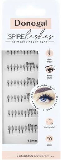 Donegal Spire Lashes Eyelash Clusters 90 Pcs
