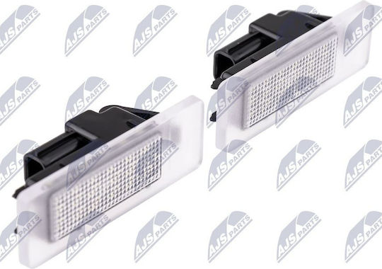 License Plate Lights Renault Clio V Megane IV Talisman Koleos II Espace V Master III Opel Movano B Nissan NV400 2010 ELP-RE-011