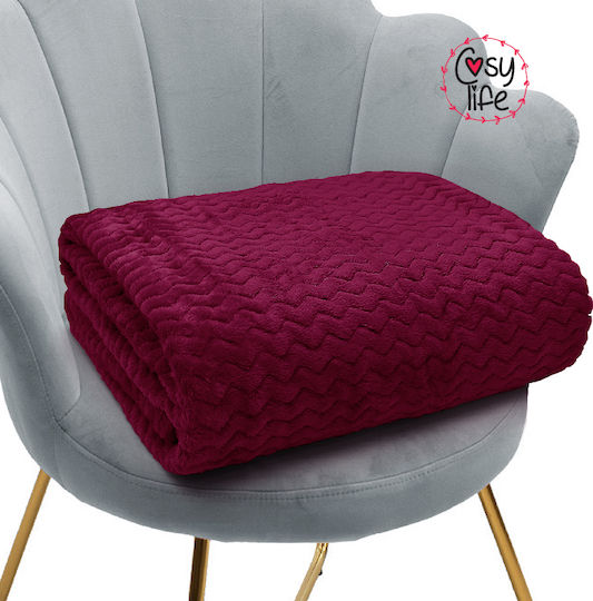 Cosy All Seasons Double 215x230cm Burgundy