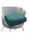 Cosy All Seasons Blanket Velvet Double 215x230cm Petrol
