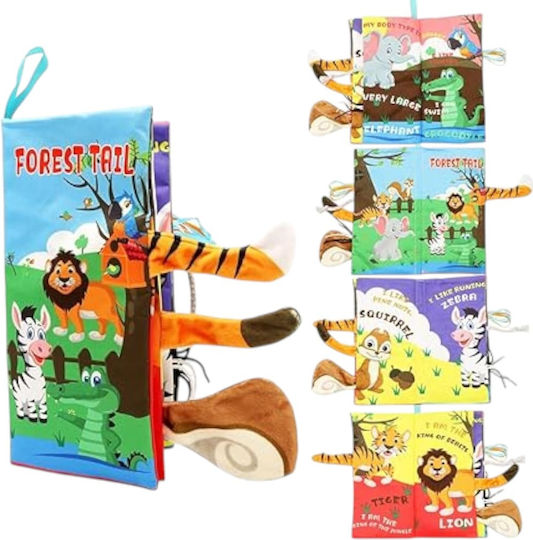 Queen Mother Fabric Activity Book for 6+ Months Various Designs 1pc