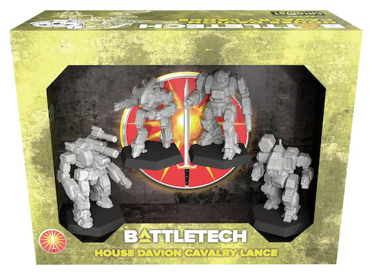 Battletech Forcepack House Davion Cavalry Lance