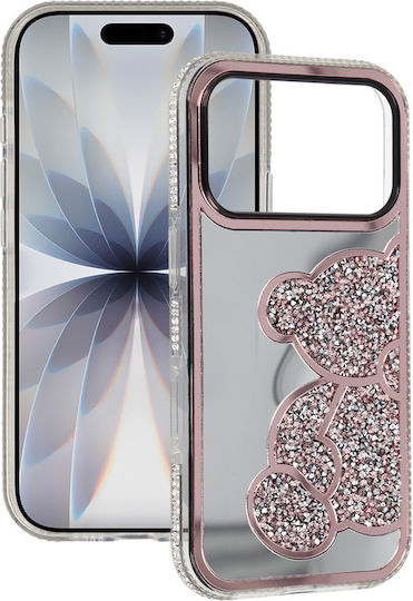 Teddy Bear Case Iphone 17 Pro Pink