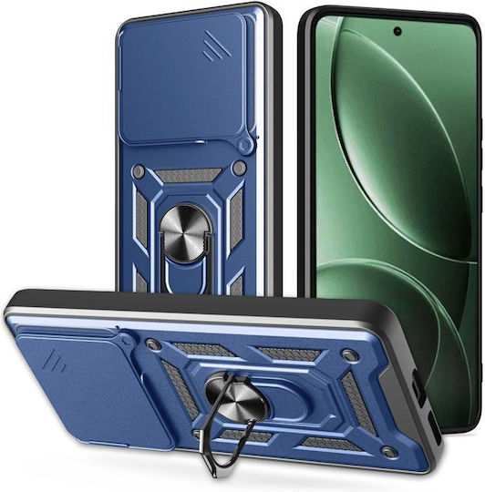 Orso Combo Kickstand Slide Задна корица Син (Poco F8 Ultra)