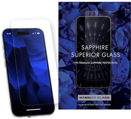 Tempered Glass Hammer Glass Apple Iphone 17 Pro Max Sapphire 1 Τεμ