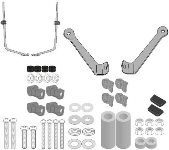 Givi Kit Ζελατίνας Peugeot Tweet 50-125-200 Fl Gt Allure 23-25 A8103a
