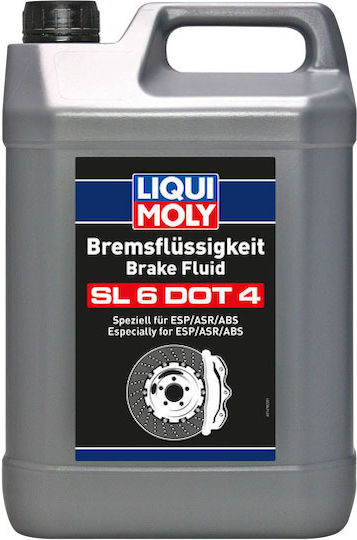 Liqui Moly Течност За Спирачки Sl6 Dot 4 5 Литра Brake Fluid 5 Liter