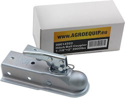 Trailer Coupler 2000lb Ball 1 7/8' Box Section 50x50mm Agroequip
