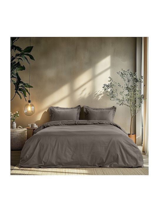 Beauty Home Set Bed Sheets Super-Double with Ru...
