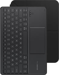 AmazingThing Husă Minimală Keylite Combo cu Tastatură pentru iPad 11" 2025 Negru