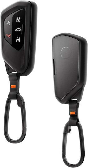 Θήκη Spigen Sgp Vk100 Volkswagen Κλειδί Vw Skoda Carabiner Κ Κορδόνι Συμβατό Vw Smart Key Remote Control Cover Μαυρο Acs10426