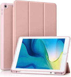 Orso Flip Cover Σιλικόνης (iPad 10th, iPad 11th) Ροζ Χρυσή