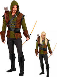 Carnival Costume Legolas Robin Hood Deluxe
