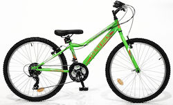Matrix 24 Zoll Kinderfahrrad Mountainbike Grün Matrix 24 Zoll Kinderfahrrad Mountainbike Grün