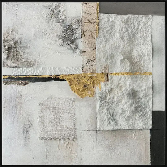 Marhome Panou Pictură în Ulei pe Pânză 122.5x122.5 cm Marhome Panou Pictură în Ulei pe Pânză 122.5x122.5 cm