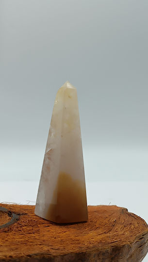 Natural Agate Obelisk – 68 Gr