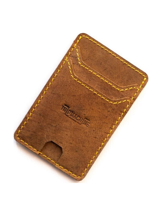 Πορτοφολι Card Holder Δερματινο Wiberg Tobacco Trip Machine