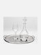 Set Best Man Set Crystal / Inox Silver 3pcs