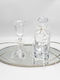 Set Silber / Kristall mit Spiegel 3Stück