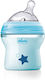 Chicco Plastic Baby Bottle Natural Feeling Anti-colic with Silicone Teat for 0+ months Pink 150ml
