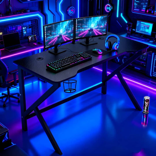 Gaming Desk 100x54.5x74cm Black Gaming Desk 100x54.5x74cm Black
