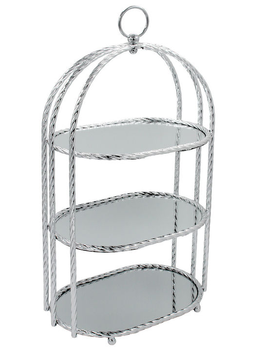 Keskor Μεταλλική Ορντεβιέρα Ασημί Π20xΜ58cm Keskor Μεταλλική Ορντεβιέρα Ασημί Π20xΜ58cm
