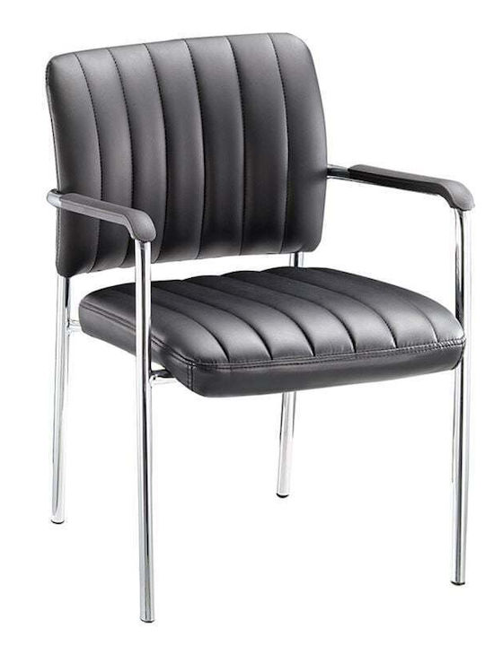 Sessel Denim mit Armlehnen in Schwarz Farbe 57x60x83cm 1Stück