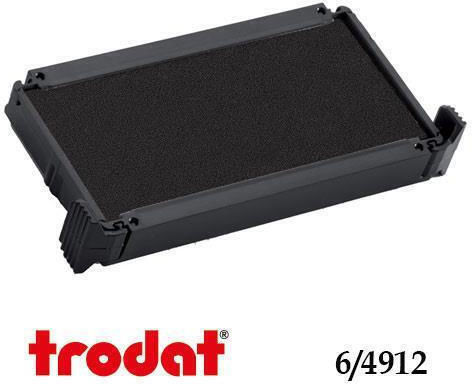 Ink Pad For Automatic Stamp Trodat Pad 6/4912 Black