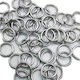 Steel Earrings Silver Choice of Size